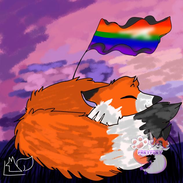 Twilight Corner Discord Logo Pride