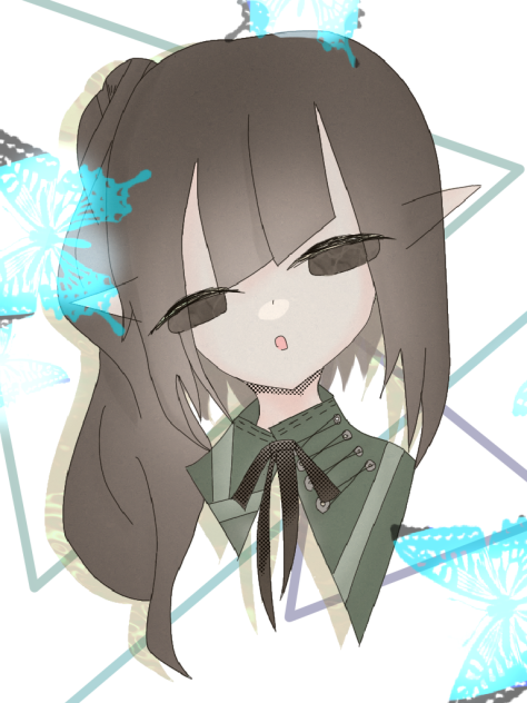 蝶と共に。