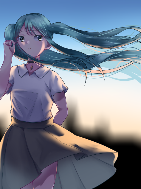 34・初音ミク　初嵐
