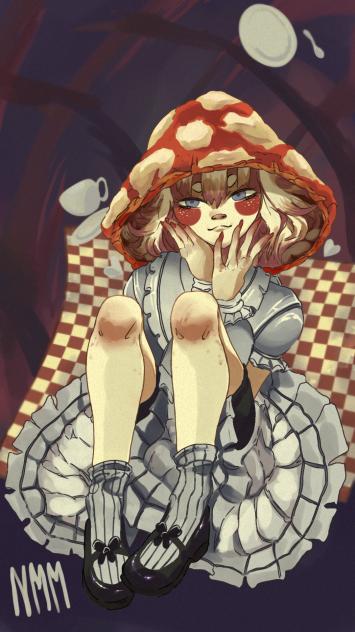 Mushroom girl
