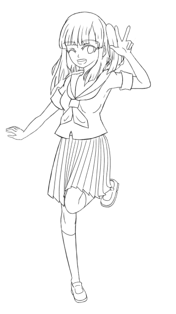 モルジアナ 線画