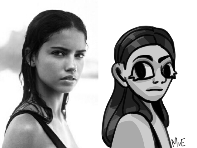 stylized the reference