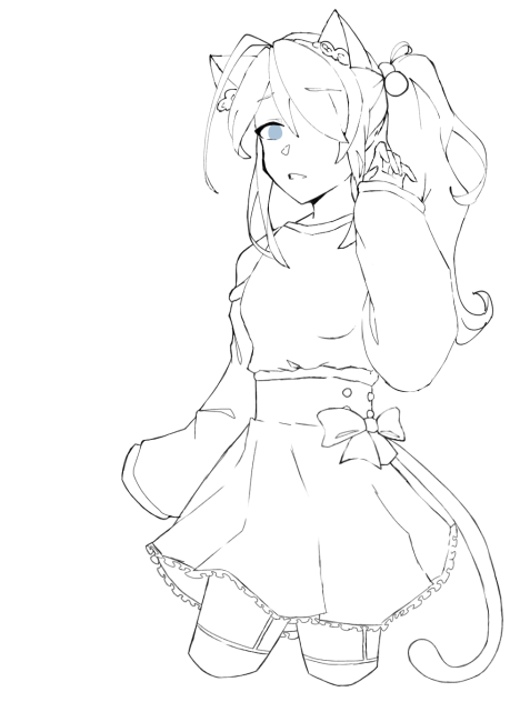 Lineart Σ(￣。￣ﾉ)ﾉ