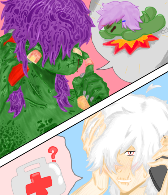 Spinner and Tomura MHA old art