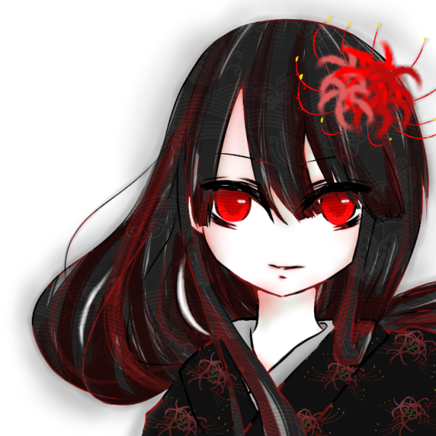 曼珠沙華ちゃん(紅)　創作キャラ