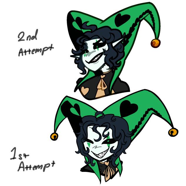 Harlequin doodles