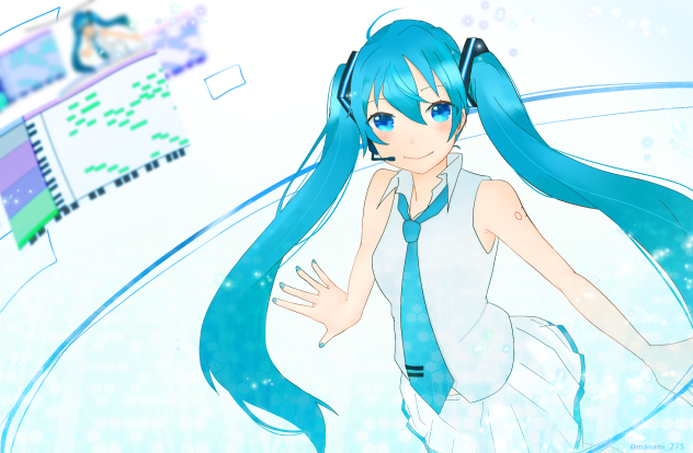 初音ミクの1歩