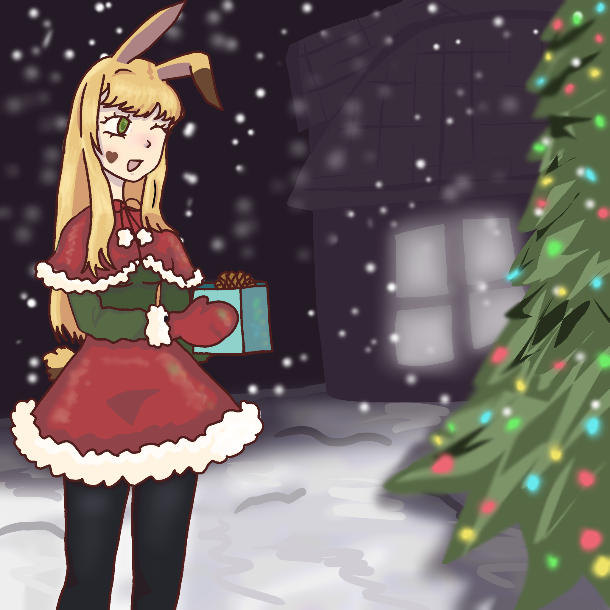 Christmas collab (open) - ibisPaint