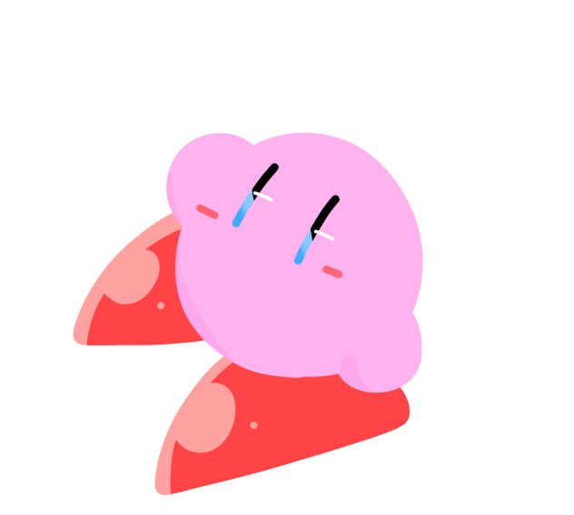 カービィのつもり。(   ¯꒳¯ )眠…。