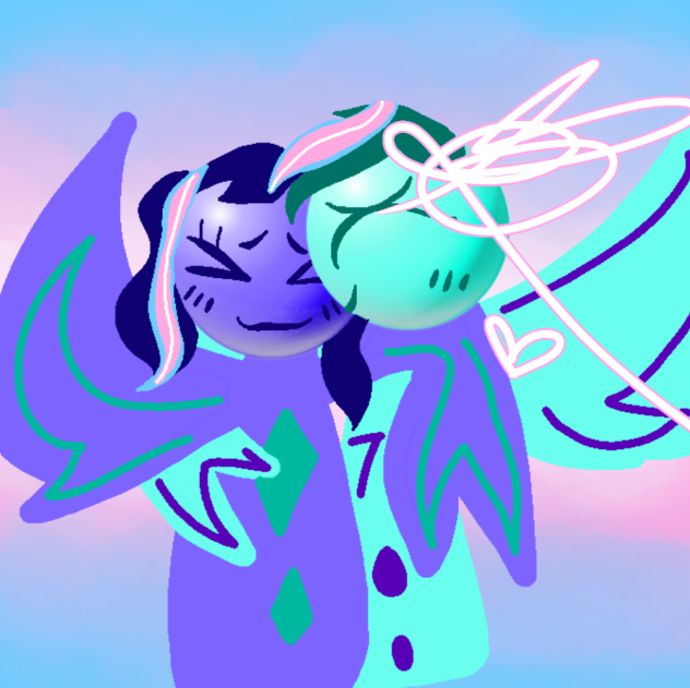 Trans Couple 🏳️‍⚧️🩵🩷🤍🩷🩵