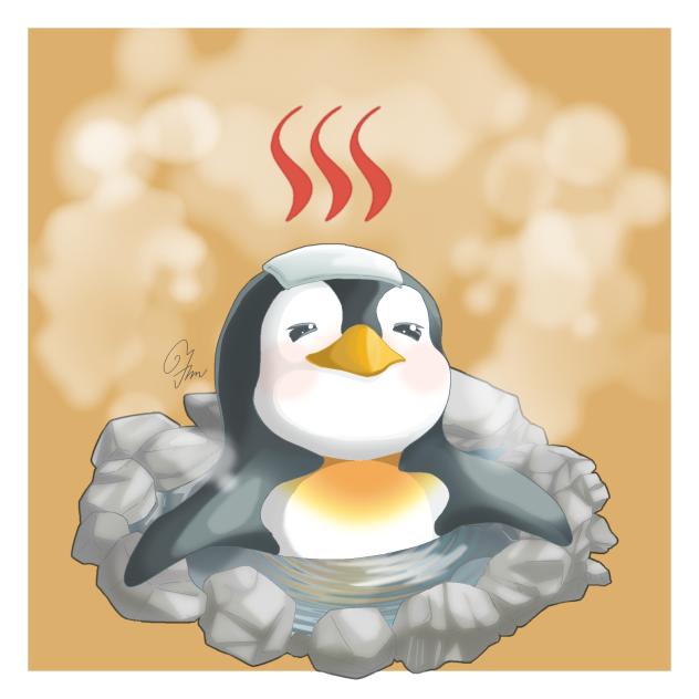 LINEスタンプ出してます🐧♨️