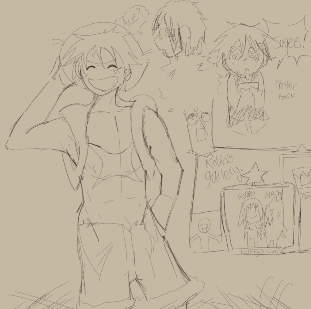 One piece Doodles