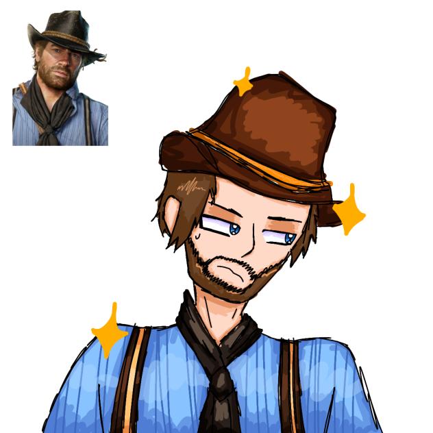 Arthur Morgan fanart✨️👌