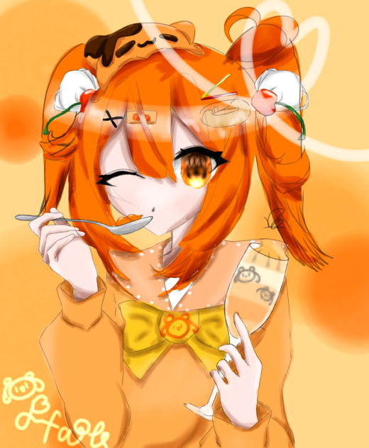 塗りました～！パルフェを探してみてね！