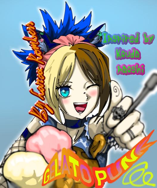 Gelato PUNK (Inspired by Kouda naoshi)