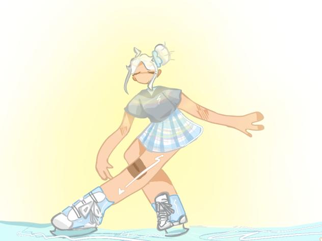 Ice skater ❄️