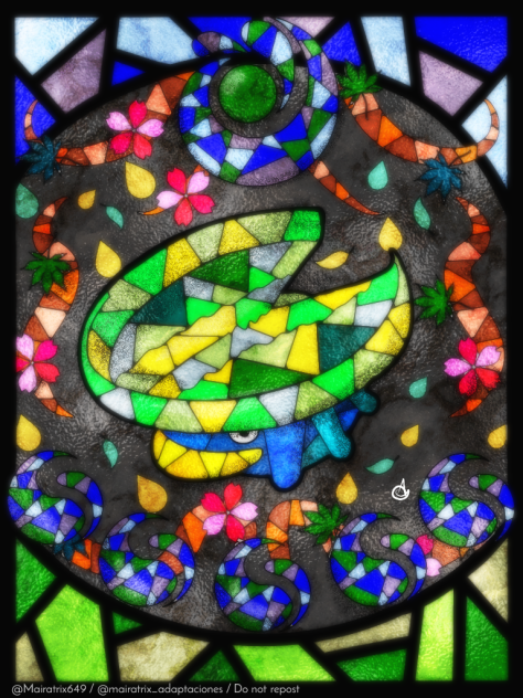 Lotad ハスボー (Stained Glass Version)