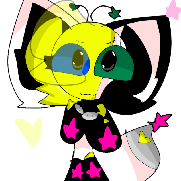 Fan art of my friend character alien car