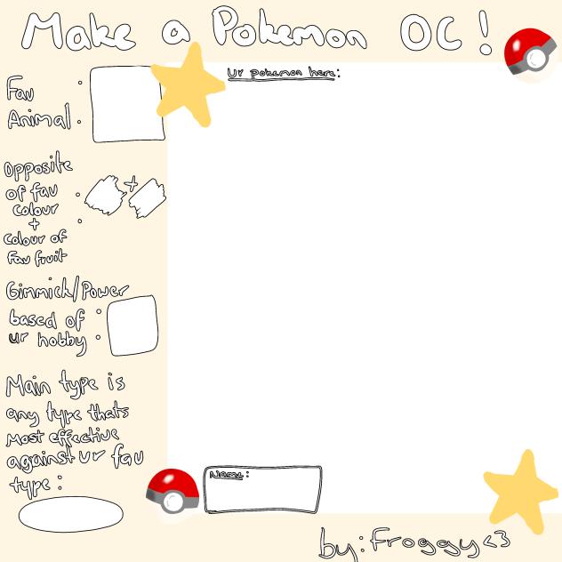 Make a Pokémon Oc!