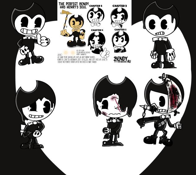 AU Bendy chapter 1 - 5