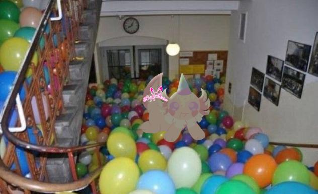 Birthday Cake in Liminal Spaces
