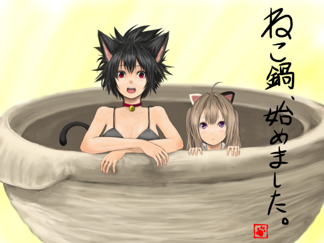 【猫仲間】猫鍋