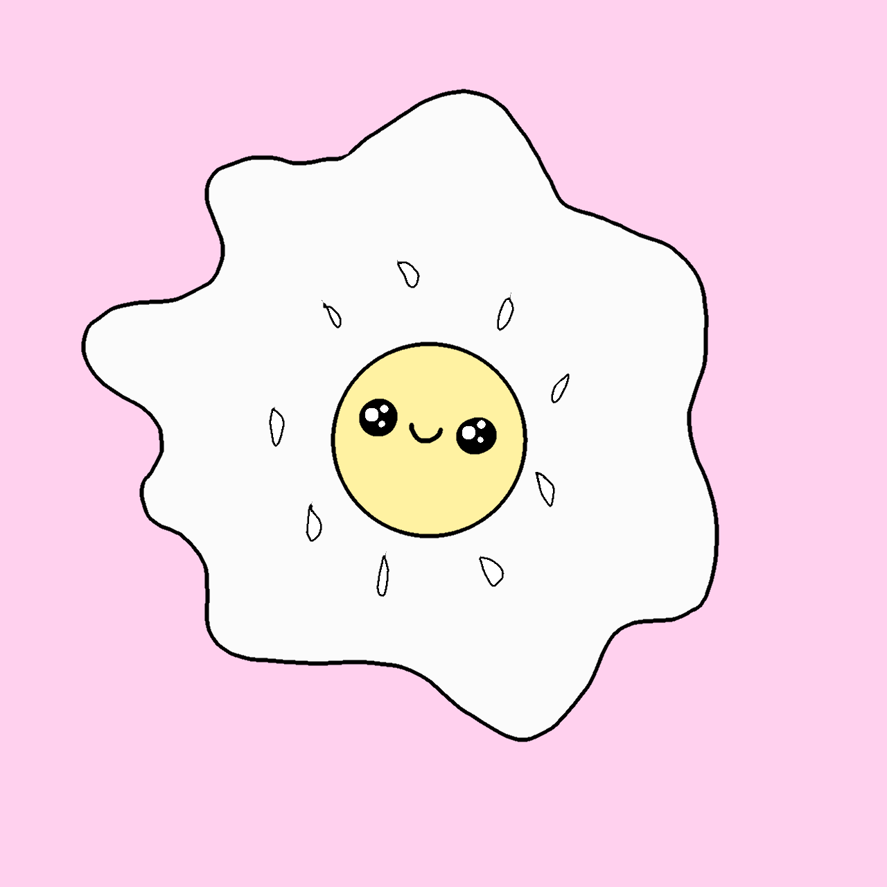Kawaii Egg - ibisPaint