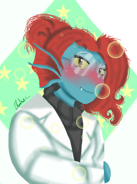 Undyne - ibisPaint