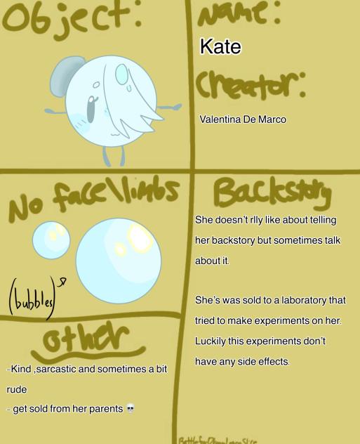 Kate the bubble 🫧🫧