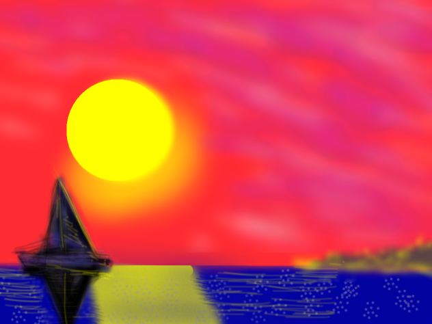 a boat - ibisPaint