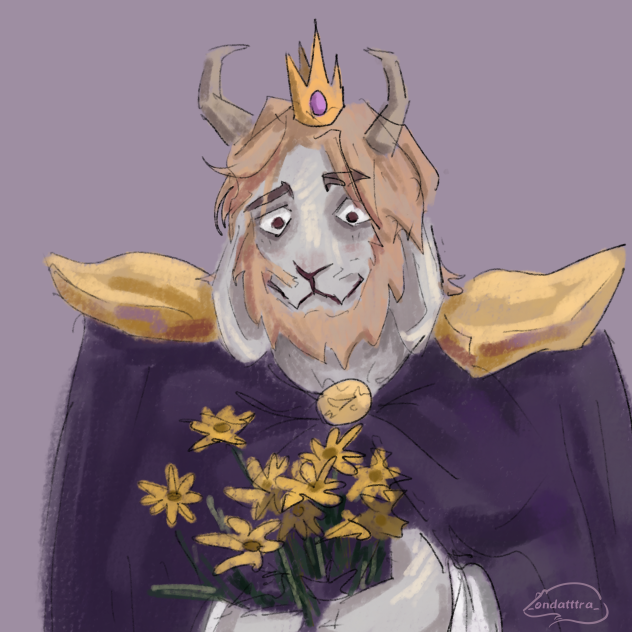 азгор с цветочками - ibisPaint