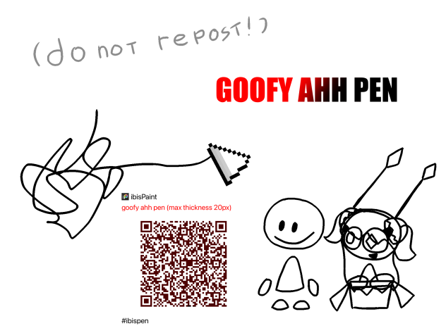 goofy ahh pen qr code