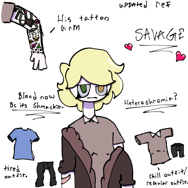 Savage updated ref sheet - ibisPaint