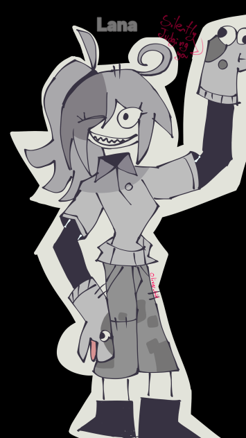 Lana draw IRL