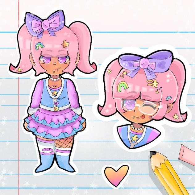 Rainbow girl