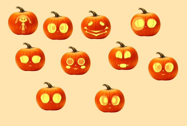 hangy no yokie Halloween pumpkin 239765