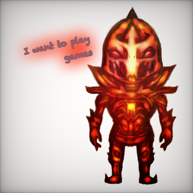 ルインさんで金属塗り練習