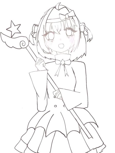 《今すぐ輪廻》OC version線画