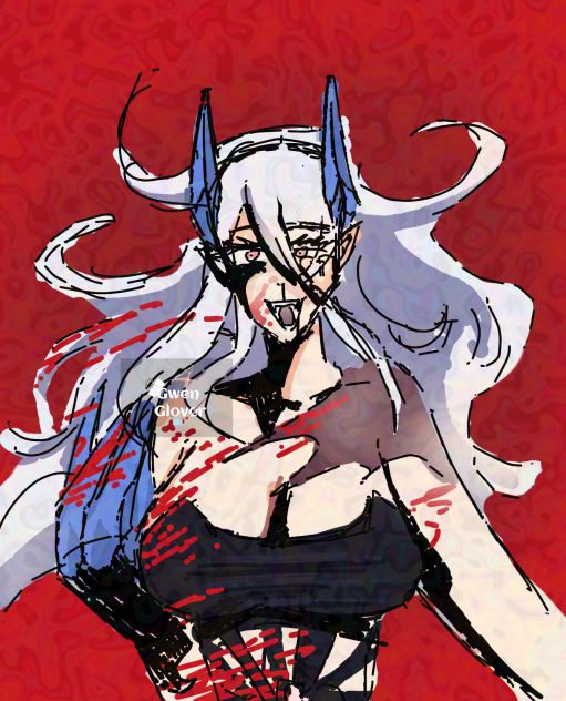 Lilith- oc doodle- watermark making