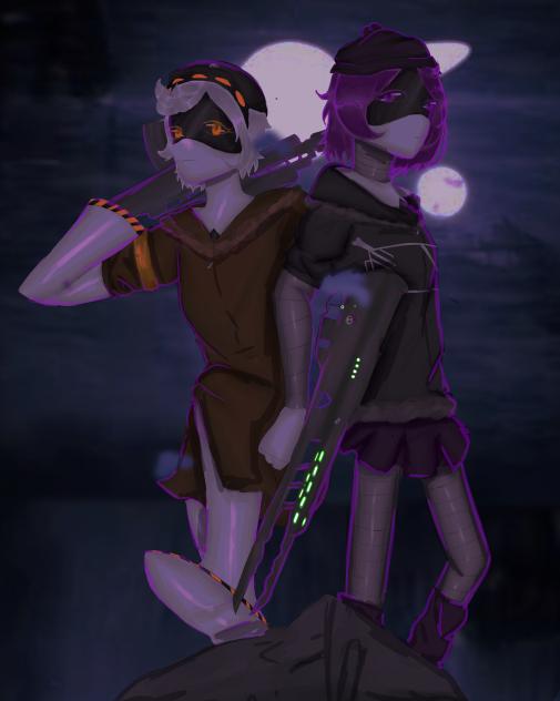 Uzi and N  (Murder drones )