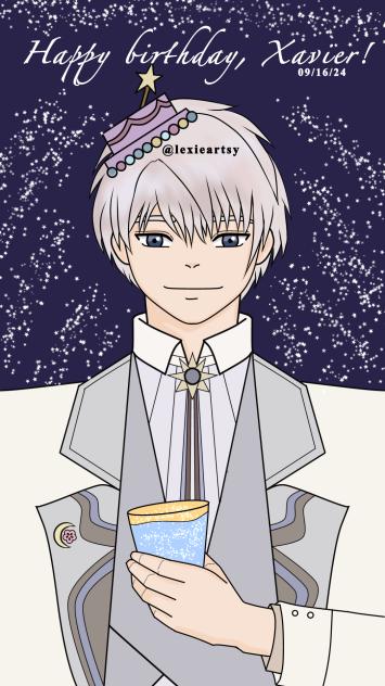 Xavier Birthday Fan Art