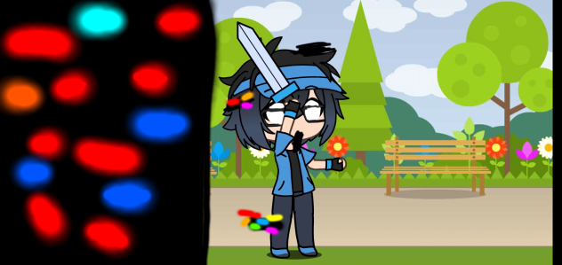 If The Darkness took over My Gacha OC