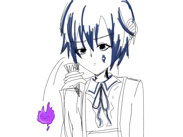 アイスを落としたニーゴKAITO