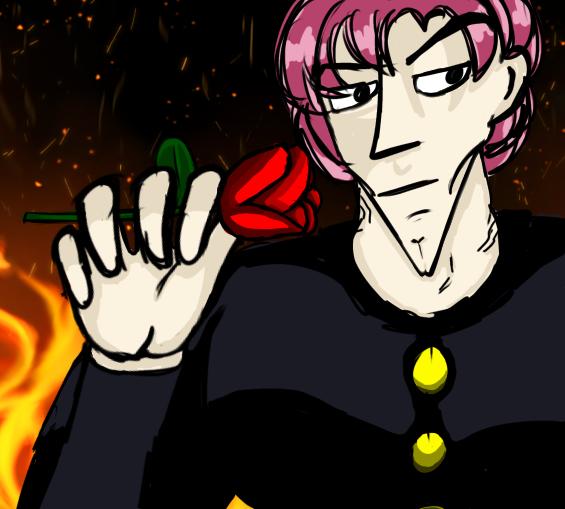 Big papa has rose for u (REDRAW)