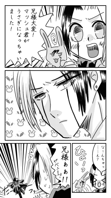 マッシュル ウサギ レイン レインの魔法のハンカチ マッシュル -MASHLE