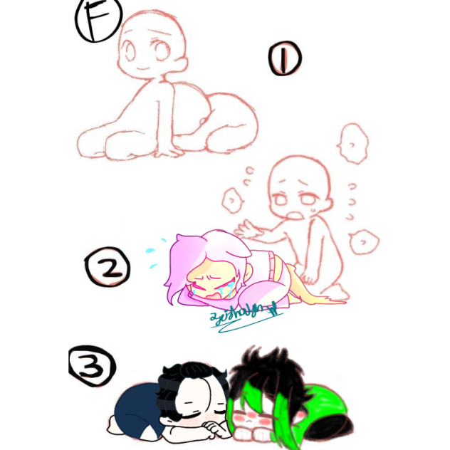 Sleeping couple collab