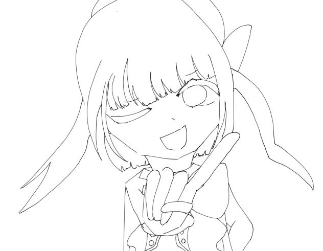 推しの子　有馬かなの塗り絵