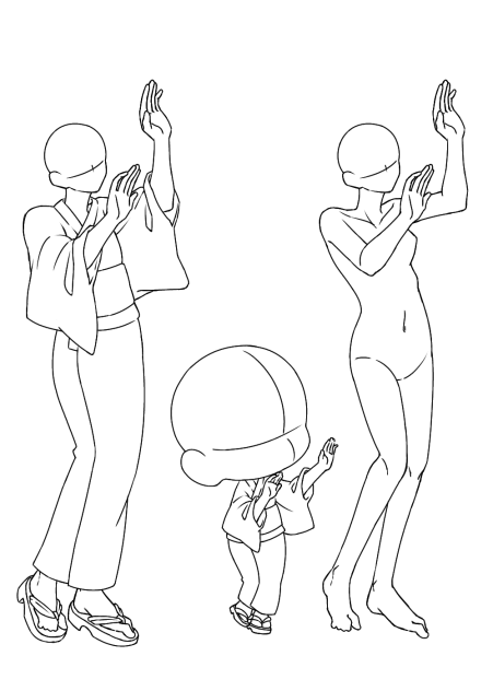 盆踊り トレス素材