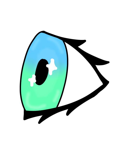 Made an anime eye!