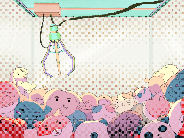 IBM2409 claw machine b